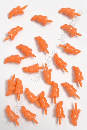 Фурнитура &quot;Носик-морковка для игрушек&quot; 22*12 мм (50 шт) SF-3085