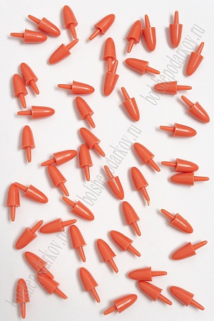 Фурнитура &quot;Носик-морковка для игрушек&quot; 14,5*8 мм  (50 шт) SF-1631