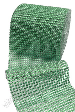 Тесьма-обманка 24 ряда (10 ярд) SF-1399, зеленый №8